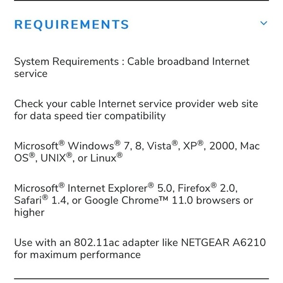 AC 1200 WiFi Cable Modem Router - 802.11 ac Dual Band Gigabit - Up to 340 Mbps - Picture 5 of 16